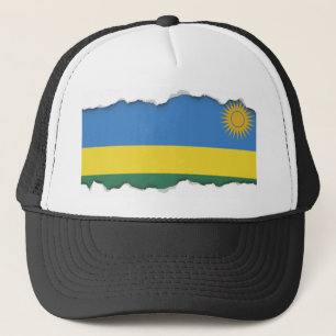 Rwanda Flagga Keps