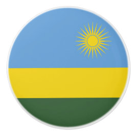 Rwanda flagga knopp