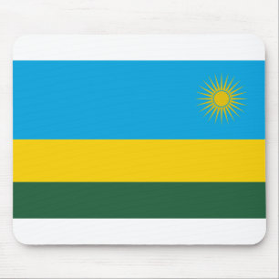 Rwanda Flagga Musmatta