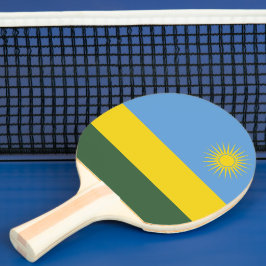 Rwanda flagga pingisracket