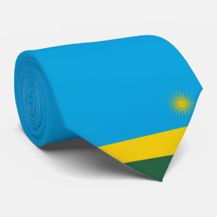 Rwanda Flagga (Rwanda) (afrikanska Land) Slips