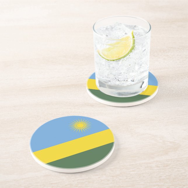 Rwanda flagga underlägg (Sidan)