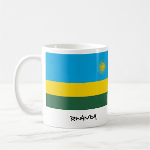 Rwanda flaggamugg kaffemugg
