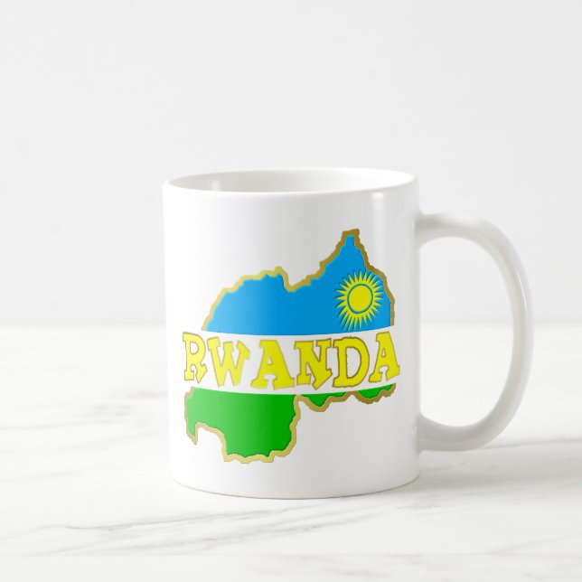Rwanda godbitar 2 kaffemugg (Höger)