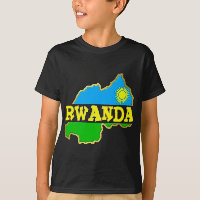 Rwanda godbitar 2 t shirt (Framsida)