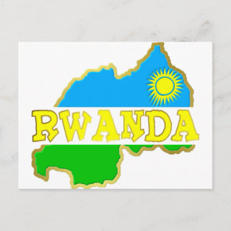 Rwanda godbitar 2 vykort