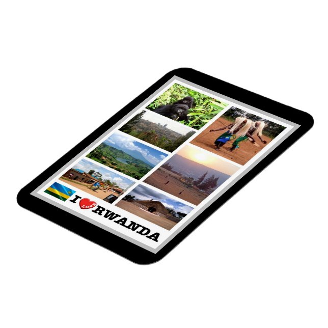 Rwanda - I Kärlek - Magnet (Vänstra Sidan)