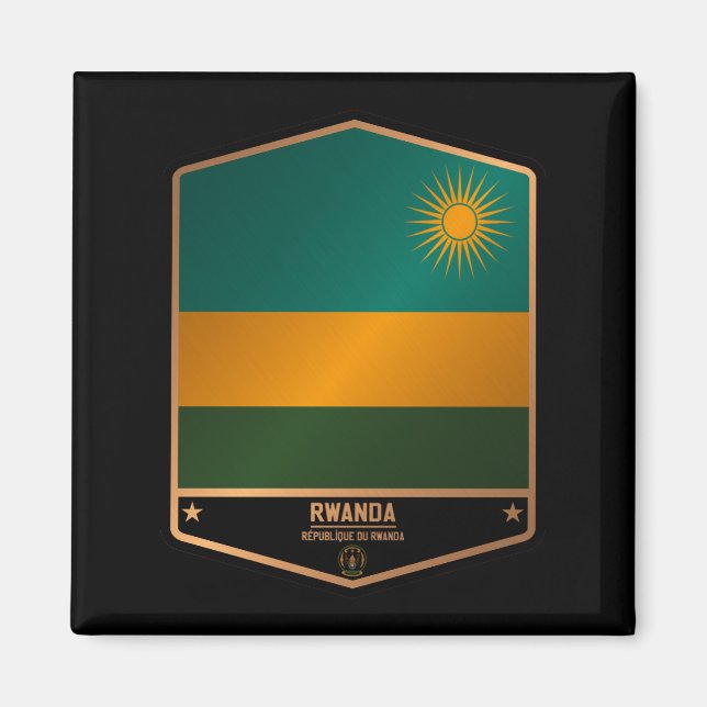 Rwanda Magnet (Framsidan)