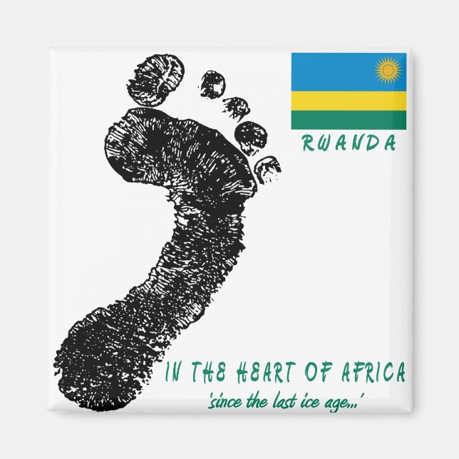 Rwanda Magnet (Framsidan)