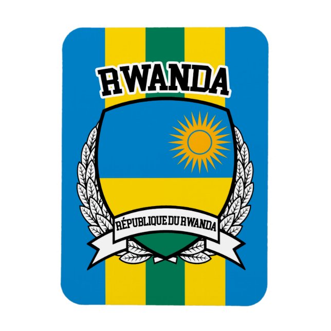 Rwanda Magnet (Vertikal)
