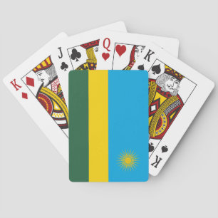 Rwandaflagga Casinokort