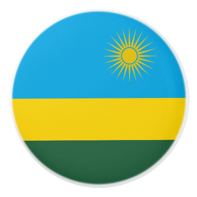 Rwandaflagga Knopp (Framsidan)