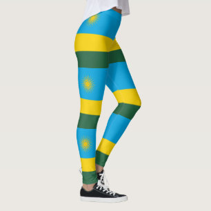 Rwandaflagga Leggings