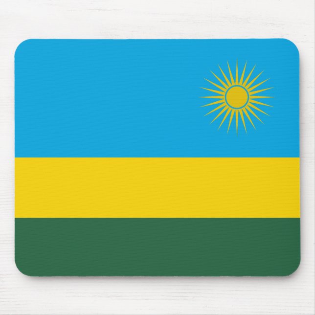 Rwandaflagga Musmatta (Framsidan)