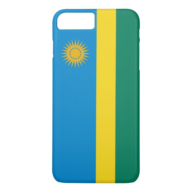 Rwandas flagga Case-Mate iPhone skal (Baksida)