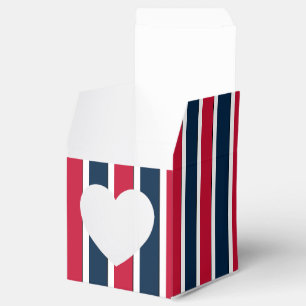 RWB,Baseball Coord Rand 1 PARTY FAVOR BOX,hrt Presentaskar