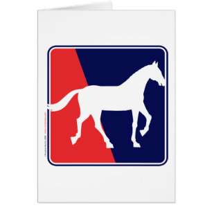 RWB-Horse Hälsningskort