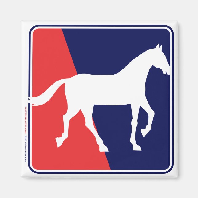 RWB-Horse Magnet (Framsidan)