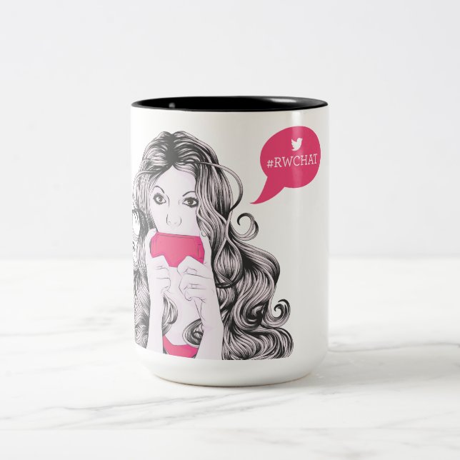 #RWChattermugg Två-Tonad Mugg (Center)