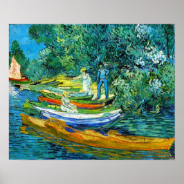 Rwing Boats (van Gogh) Poster