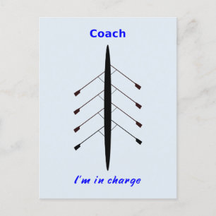 Rwing Coach I är ansvarig Vykort
