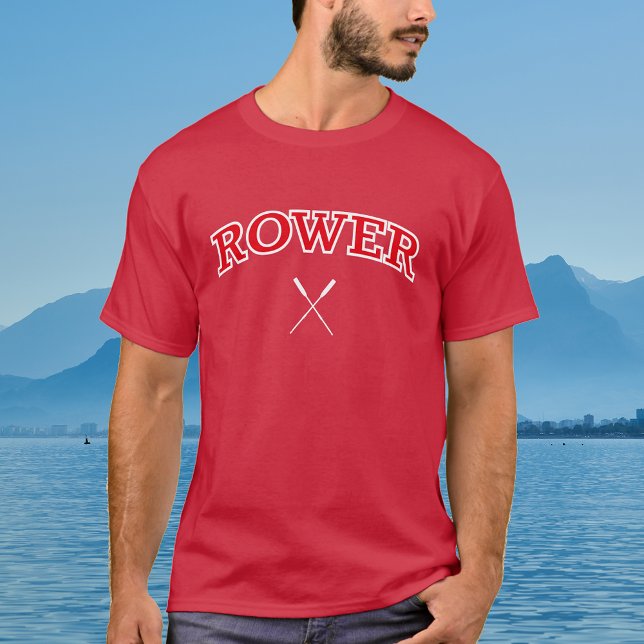 Rwing Crew Rower T Shirt (Skapare uppladdad)