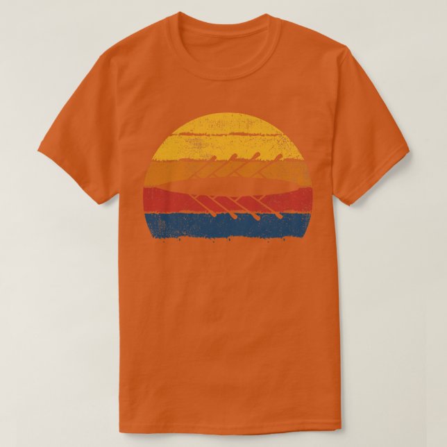 Rwing Rower Crew T Shirt (Design framsida)