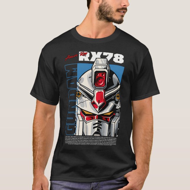 Rx78-design T Shirt (Framsida)