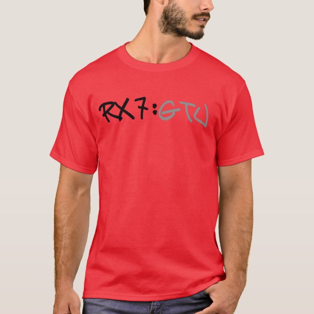 RX7 GTU T SHIRT (Framsida)