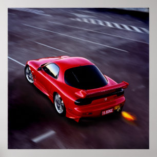 RX7-portar importerar Poster