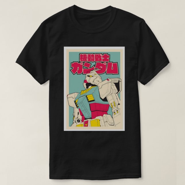 RX-78-2 Gundam Art Board Print.png T Shirt (Design framsida)
