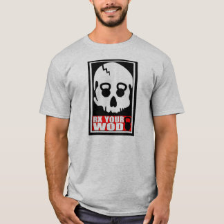 RX din WOD - Kettlebell skalleT-tröja T-shirt