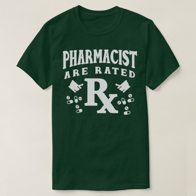 Rx- farmaceut t shirt (Design framsida)