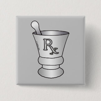 RX Mortar Pestle-kvadratstift Knapp
