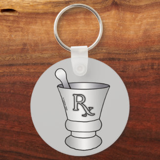 RX Mortar Pestle Nyckelring