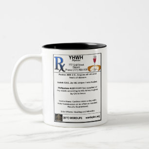 Rx-YHWH Två-Tonad Mugg