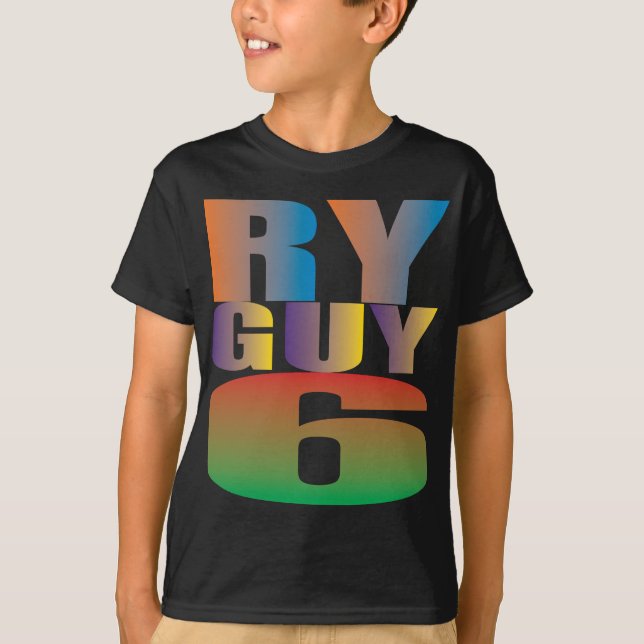 Ry-grabb 6 t-shirt (Framsida)