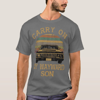 ry på min vilseledda son Supernatural Kansas T Shirt