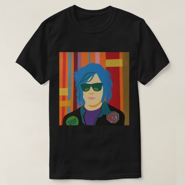 Ryan Adams Pop Art Premium T-Shirt (Design framsida)