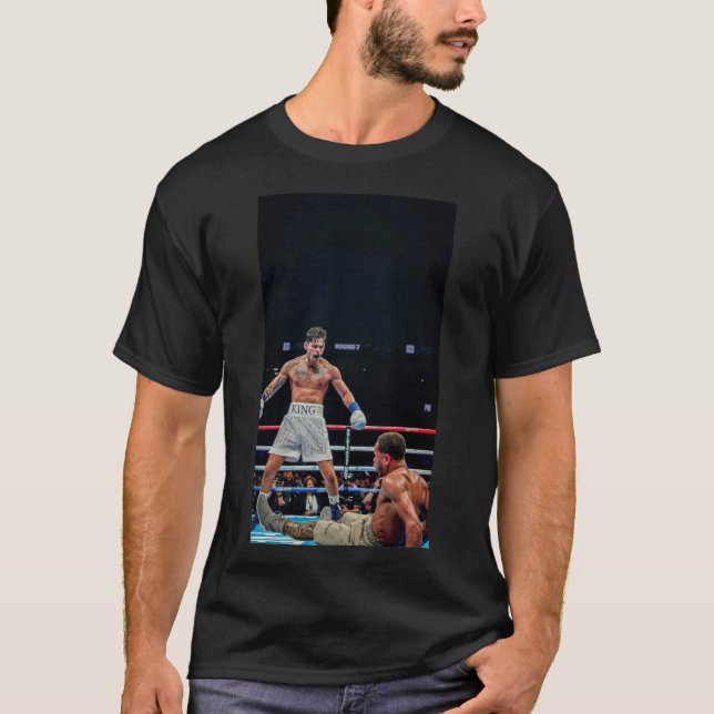 Ryan Garcia Boxing Legend T-Shirt - Iconic Fighter (Framsida)