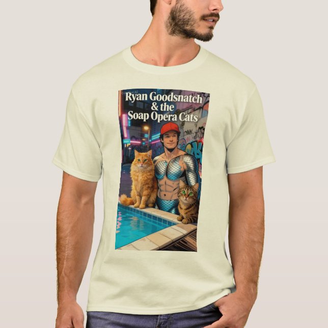 Ryan Goodsnatch & Soap Opera Cats T-shirt (Framsida)