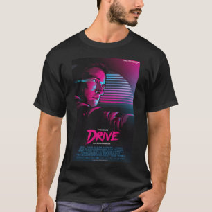 Ryan Gosling Drive Retro Movie Poster T Shirt