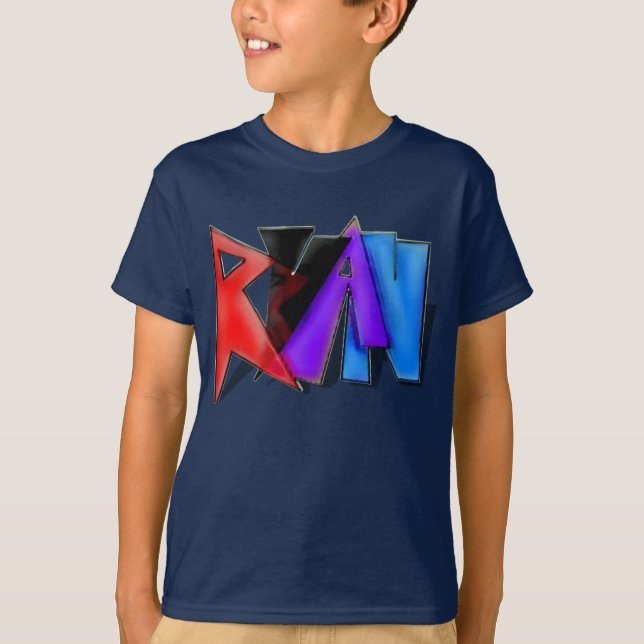 Ryan Graphiti T Shirt (Framsida)