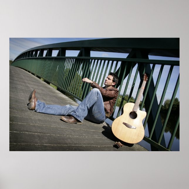Ryan Kelly Music - Poster - Guitar (Framsidan)