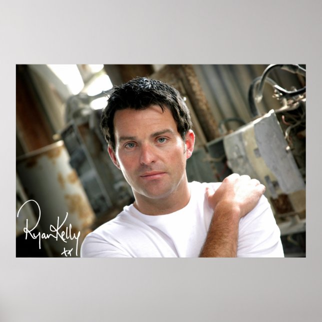 Ryan Kelly Music - Poster - Plain White T "Signed" (Framsidan)