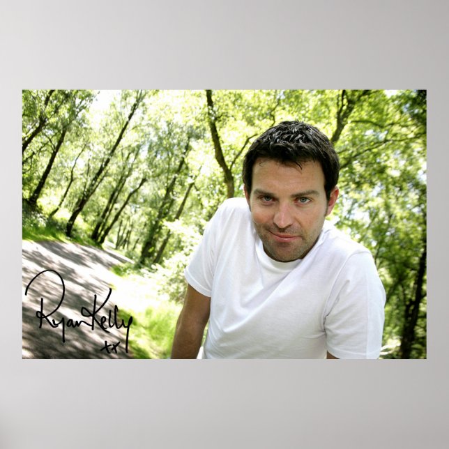 Ryan Kelly Music - Poster "Signed" - Grönt Träd (Framsidan)