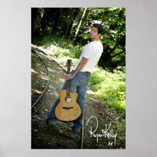 Ryan Kelly Music - Poster "signed" - Tracks