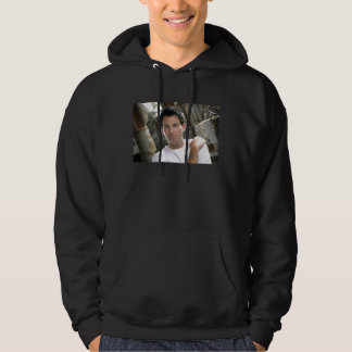 Ryan Kelly musik - Hoodiesvart - vanlig vit T Munkjacka
