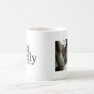 Ryan Kelly musik - logotypmugg - vanlig vit T Kaffemugg