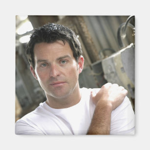 Ryan Kelly musik - magnet - vanlig vit T